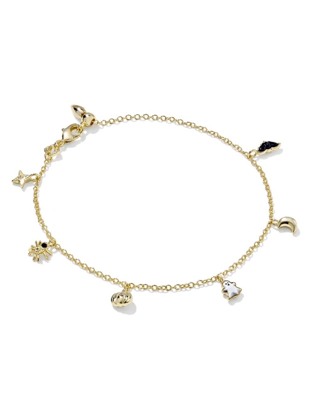 NWT Kendra Scott Halloween Gold Delicate Chain Bracelet